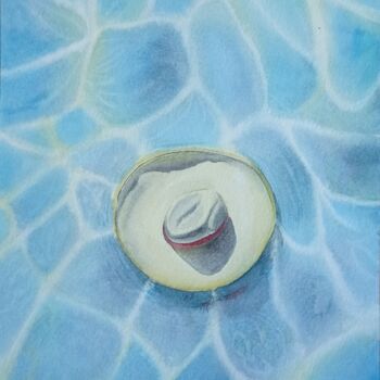 Painting titled "Sea weekend" by Maryna Voitenko, Original Artwork, Watercolor