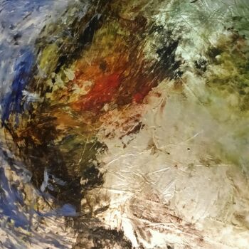 Картина под названием "Вселенная" - Marinel Вoxx, Подлинное произведение искусства, Акварель