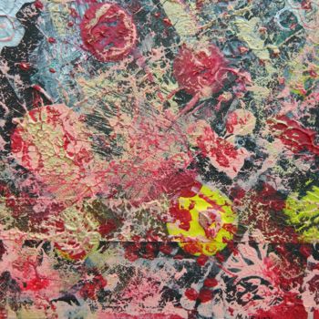 Malerei mit dem Titel "Wild Flowers of the…" von Mary Newey, Original-Kunstwerk, Acryl