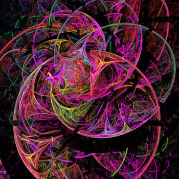 Цифровое искусство под названием "Doubles.jpg" - Mary Raven, Подлинное произведение искусства, 3D моделирование