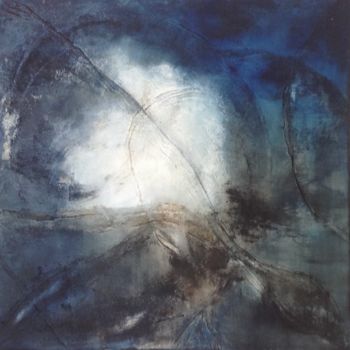 Malerei mit dem Titel "Apparition" von Maryse Béguin, Original-Kunstwerk, Acryl