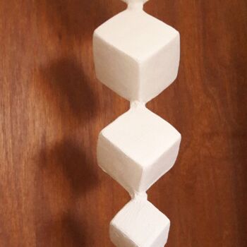 Escultura intitulada "équilibre" por Maryse Billaud, Obras de arte originais, Argila