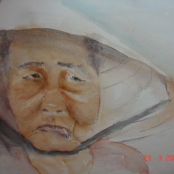 Painting titled "ASIE 1" by Maryse Tisnés, Original Artwork, Oil