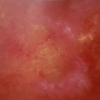 Malerei mit dem Titel "Aube 03" von Masako, Original-Kunstwerk, Acryl