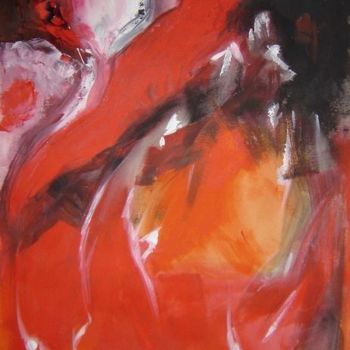 Painting titled "Les couleurs de mon…" by Maryse Salaun-Talec, Original Artwork