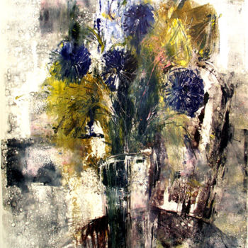 Εκτυπώσεις & Χαρακτικά με τίτλο "Flowers-18" από Masha Orlovich, Αυθεντικά έργα τέχνης, Ψηφιακή εκτύπωση