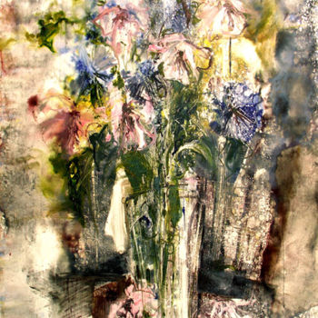 Отпечатки и Гравюры под названием "Flowers-19" - Masha Orlovich, Подлинное произведение искусства, Цифровая печать