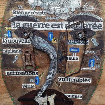 Malarstwo zatytułowany „La peur” autorstwa Mashanty, Oryginalna praca