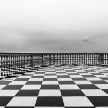 Фотография под названием "big chessboard flor" - Massimiliano Maddalena, Подлинное произведение искусства, Цифровая фотограф…
