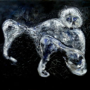 Painting titled "orphee1.jpg" by Massala, Original Artwork, Spray paint
