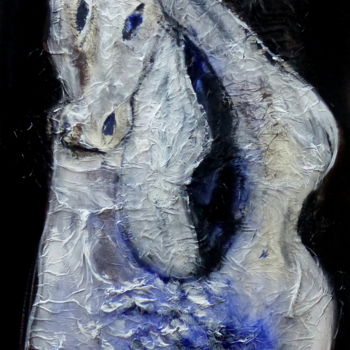 Pintura intitulada "poseidon1.jpg" por Massala, Obras de arte originais, Tinta spray