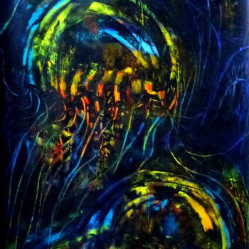 Malerei mit dem Titel "meduses.jpg" von Massala, Original-Kunstwerk