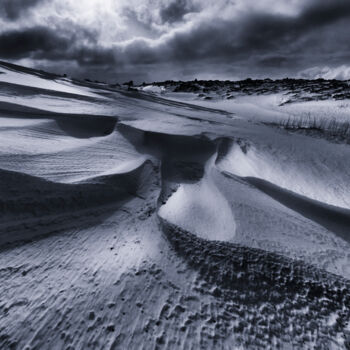 Fotografia intitulada "Snowdrifts" por Massimo Lupidi, Obras de arte originais, Fotografia digital