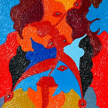 Pittura intitolato "SPECIALE" da Massimo Zerbini, Opera d'arte originale, Acrilico