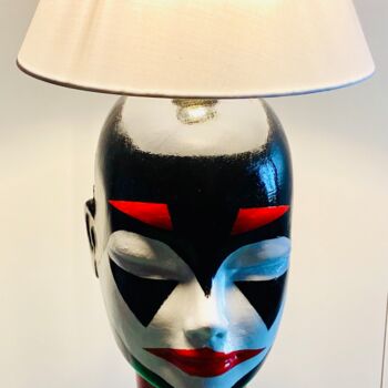 Design intitulée "Lampada ESTELA" par Massimo Zerbini, Œuvre d'art originale, Acrylique