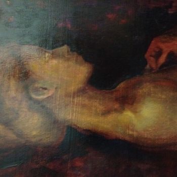 Pittura intitolato "Ragazza fiamminga" da Massimo Mascii, Opera d'arte originale, Olio