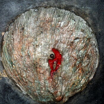 Ζωγραφική με τίτλο "Sublime laceration" από Massimo Di Stefano, Αυθεντικά έργα τέχνης, Ακρυλικό