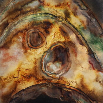 Ζωγραφική με τίτλο "Bassa marea" από Massimo Di Stefano, Αυθεντικά έργα τέχνης, Ακρυλικό