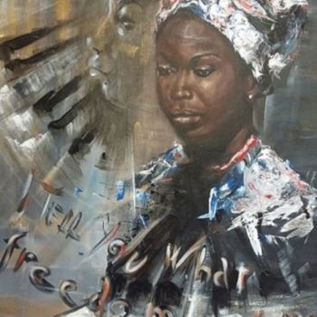 Pittura intitolato "Série Jazz Painting…" da Nilo, Opera d'arte originale, Acrilico