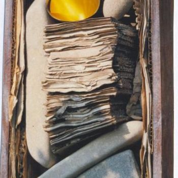 Escultura intitulada "via montezebio -leg…" por Massimo Piunti, Obras de arte originais