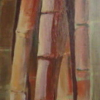 Painting titled "bamboosylvie-2.jpg" by Mat Van Dillen, Original Artwork