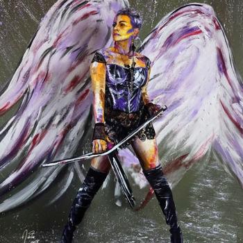 Arts numériques intitulée "Angel" par Mata, Œuvre d'art originale