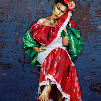 Цифровое искусство под названием "Frida" - Mata, Подлинное произведение искусства
