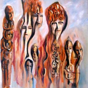 Painting titled "evangilisme" by Abderrahmane Abdelrafie Matallah, Original Artwork