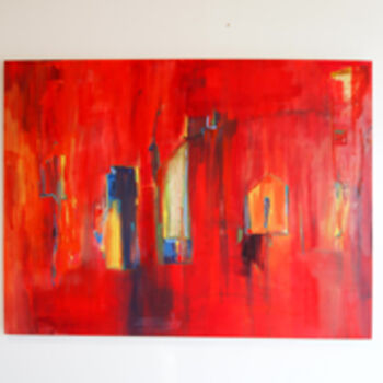 Painting titled "September 11th" by Matalon, Original Artwork