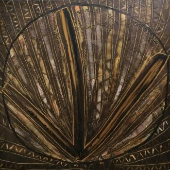 Malerei mit dem Titel "THE ARTISTS" von Mathias Sager, Original-Kunstwerk, Acryl Auf Keilrahmen aus Holz montiert