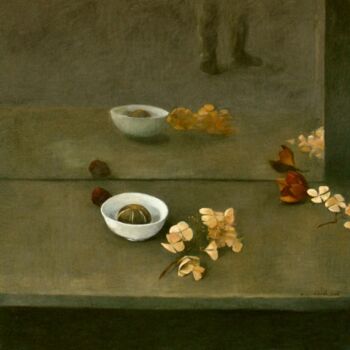 Painting titled "une journée à l'ate…" by Mathieu Weemaels, Original Artwork