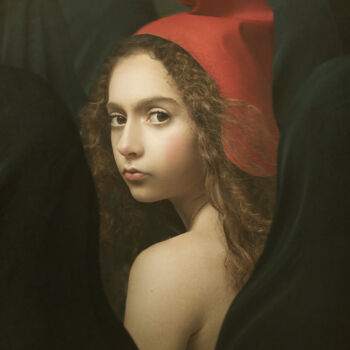 Fotografía titulada "Little Marianne" por Mathilde Oscar, Obra de arte original, Fotografía digital