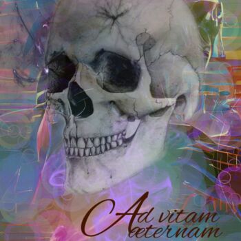 Digital Arts titled "ad Vitam aeternam" by Mathys Melantois, Original Artwork, Digital Painting