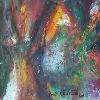 Painting titled "160920-acrylic-on-p…" by Pertti Matikainen, Original Artwork