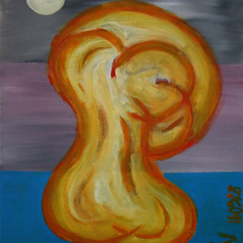Pintura titulada "Torso" por Pertti Matikainen, Obra de arte original, Acrílico