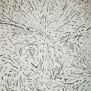 Dessin intitulée "A drawing Untitled…" par Pertti Matikainen, Œuvre d'art originale, Marqueur