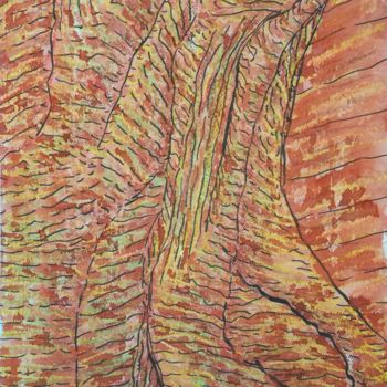 Drawing titled "Secret Path" by Pertti Matikainen, Original Artwork, Marker