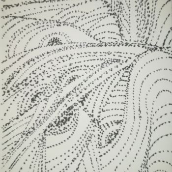 Tekening getiteld "automatism-drawing-…" door Pertti Matikainen, Origineel Kunstwerk, Marker