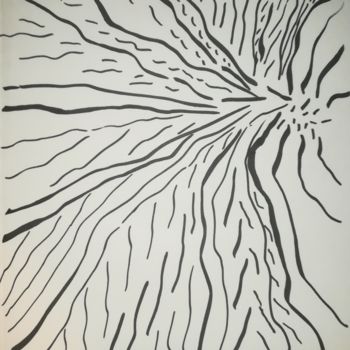 Drawing titled "touch-181012-a4.jpg" by Pertti Matikainen, Original Artwork, Marker