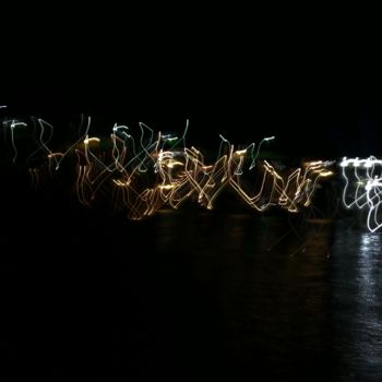 Photography titled "FLIGHT INFINITY" by Matilde Bogge, Original Artwork, Light Painting
