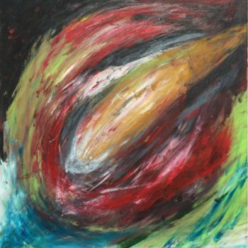 Peinture intitulée "traverse leur vies" par Matrey, Œuvre d'art originale, Acrylique