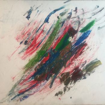 Peinture intitulée "colors end" par Matrey, Œuvre d'art originale, Acrylique