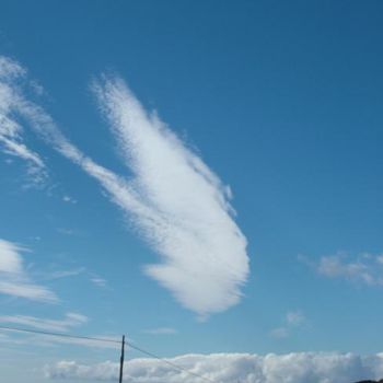 Fotografía titulada "eine wolke stürzt a…" por Matrixiceman, Obra de arte original