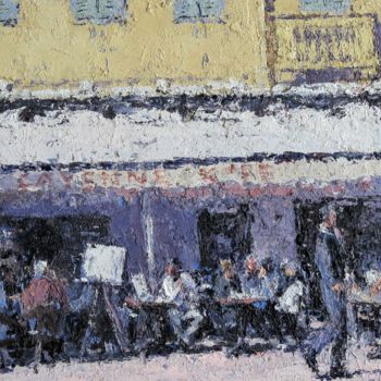 Painting titled "4f-cayenne-cafe-201…" by Toshio Matsuda, Original Artwork