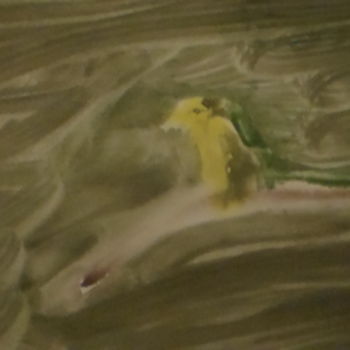Painting titled "Bird" by Matt Andrade, Original Artwork