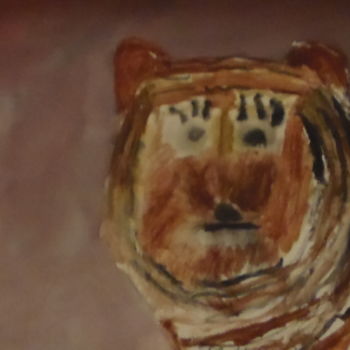 Malarstwo zatytułowany „tiger” autorstwa Matt Andrade, Oryginalna praca