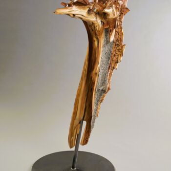 Скульптура под названием "Old Growth" - Matt Christine, Подлинное произведение искусства, Дерево