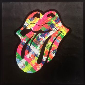 "ROLLING STONES" başlıklı Tablo Matteo Calconi tarafından, Orijinal sanat, Serigrafi