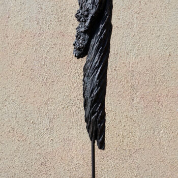 Skulptur mit dem Titel "Wächter-ArteFakt" von Matthias Trott, Original-Kunstwerk, Bronze