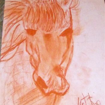 Drawing titled "cavallo-3.jpg" by Mattia Baldin, Original Artwork